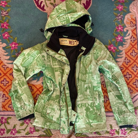 Grenade Jackets & Coats Rare Grenade Ski Jacket Poshmark